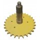 Eje de with a sprocket - 80452187 New Holland