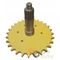 Eje de with a sprocket - 80452187 New Holland