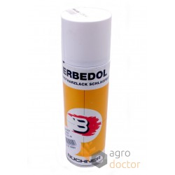 Peinture rouge (aérosol) adaptable pour moissonneuse Claas 300 ml [Erbedol]
