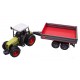 Juguete  tractor adecuado para Claas NECTIS 267F (com reolque)