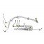 High-pressure fuel line kit, for 6 Cyl. OM 441 4420708133 Mercedes-Benz