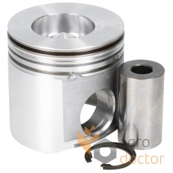 Piston with wrist pin for engine - RE509540 John Deere 3 rings