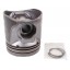 Piston with wrist pin for engine - U5LP0058B Perkins 3 rings