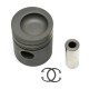Piston with wrist pin for engine - U5LL0044 Perkins, 3 rings