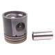 Piston with wrist pin for engine - U5LL0014 Perkins 3 rings