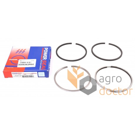 Piston rings 3059262R92 Case, (4 rings) [Bepco]