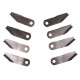 Chopper blade fixed AH205909 John Deere