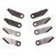 Chopper blade fixed AH205909 John Deere (set 4L+4R)