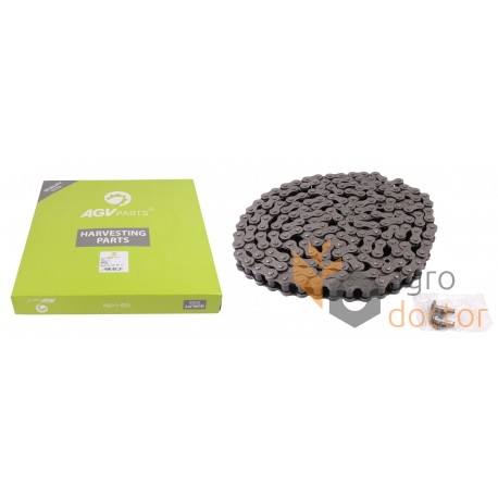 Simplex steel roller chain (16B-1) [AGV Parts]