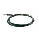 Cable tipo Bowden 564196 adecuado para Claas . Longitud - 6650 mm