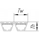 Correa trapezoidal 544172 adecuado para Claas [Stomil Harvest]