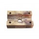 Wooden bearing 320899850 for Laverda harvester straw walker - shaft 36 mm [AGV Parts]
