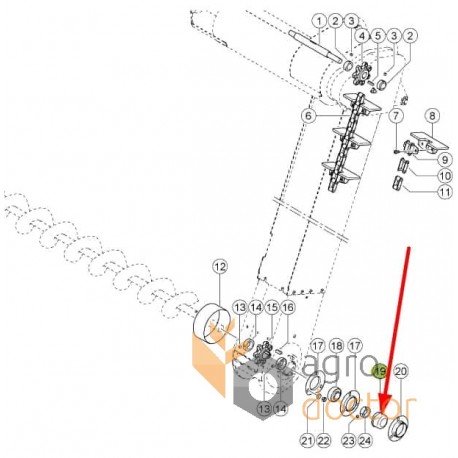 Protective Cap 818081 Claas