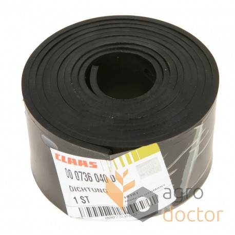 Rubber sealing strip 736040 Claas [Original]