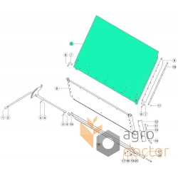 Cover plate 800174 Claas