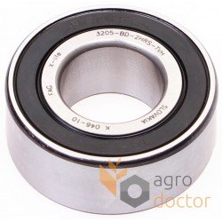 AZ49176 - AZ64070 - John Deere - Angular contact ball bearing 3205-BD-XL-2HRS-TVH [FAG]