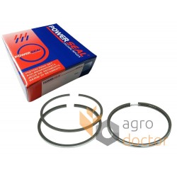 Piston ring set, 3 rings AR87753 John Deere [Power Seal]