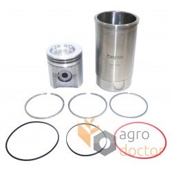 Piston-Liner Kit RE60294 John Deere, 3 rings [Bepco]