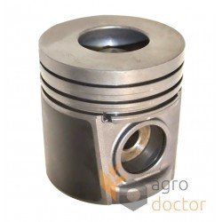 Piston with wrist pin for engine - 4115P012 Perkins rings