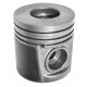 Piston with wrist pin for engine - 4225018M91 Massey Ferguson 3 rings