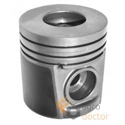 Piston with wrist pin for engine - 4225018M91 Massey Ferguson 3 rings