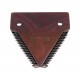 Grain head cutter bar knife section 80365110 for New Holland, Massey Ferguson combines