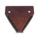 Segmento de cuchilla para cabezal 80365110 para New Holland, Massey Ferguson cosechadoras