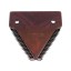 Section faucillée de la barre de coupe à grain 80365110 pour moissonneuse New Holland, Massey Ferguson