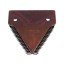 Section faucillée de la barre de coupe à grain 80365110 pour moissonneuse New Holland, Massey Ferguson