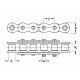 Roller chain 58 links 16B-1 - 211377 suitable for Claas [Rollon]
