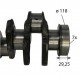 Crankshaft GM1264 Genmot for John Deere engine