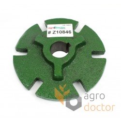 Sprzęgło przeciążeniowe napędu przenośnik Z10846 pasuje do John Deere kombajn - d30/D153mm