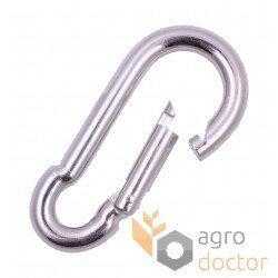 10-100 DIN 5299 C Carabine without eye (galvanized)