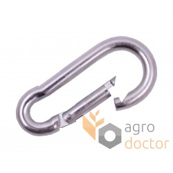 6-60 DIN 5299 C Carabine without eye (galvanized)