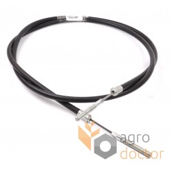 Cable de presión y tracción 655197 adecuado para Claas. Longitud - 2720 mm