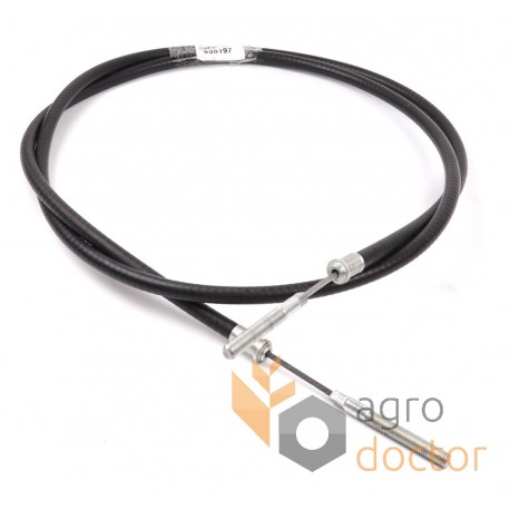 Clutch push pull cable 655197 suitable for Claas. Length - 2720 mm