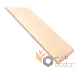 Conveyor wooden chain guide