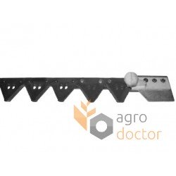Knife assembly 011488 suitable for Claas for 3600 mm header - serrated blades