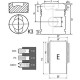 Piston-Liner Kit 02922970 Deutz-Fahr, 3 rings [Bepco]
