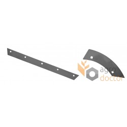 Plaque de tire-paille 777637 adaptable pour Claas (777615 Claas + 777629 Claas)