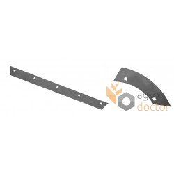 Placa de batidor 777637 adecuado para Claas (777615 Claas + 777629 Claas)