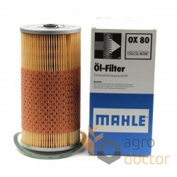 Oil filter (insert) OX 80D [Knecht]
