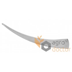 Puller for dowels, curved farm machinery 181834 suitable for Claas, 8x375.5x155mm