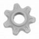 Elevator drive chain sprocket - 774170 suitable for Claas, T7