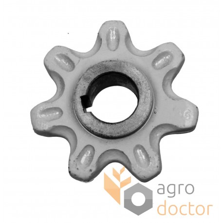 Elevator drive chain sprocket - 674143 suitable for Claas, T7