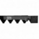 Knife assembly 610642 suitable for Claas for 2600 mm header - 36 serrated blades