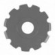 Elevator auger drive sprocket - 735355 suitable for Claas, T11