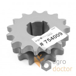Double sprocket 754009 suitable for Claas - T13/T15