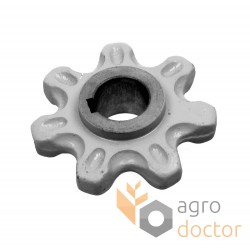 Elevator drive chain sprocket - 674143 suitable for Claas, T7