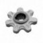 Elevator drive chain sprocket - 674143 suitable for Claas, T7